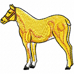Horses Embroidery Design 4 Horses Embroidery Design 4